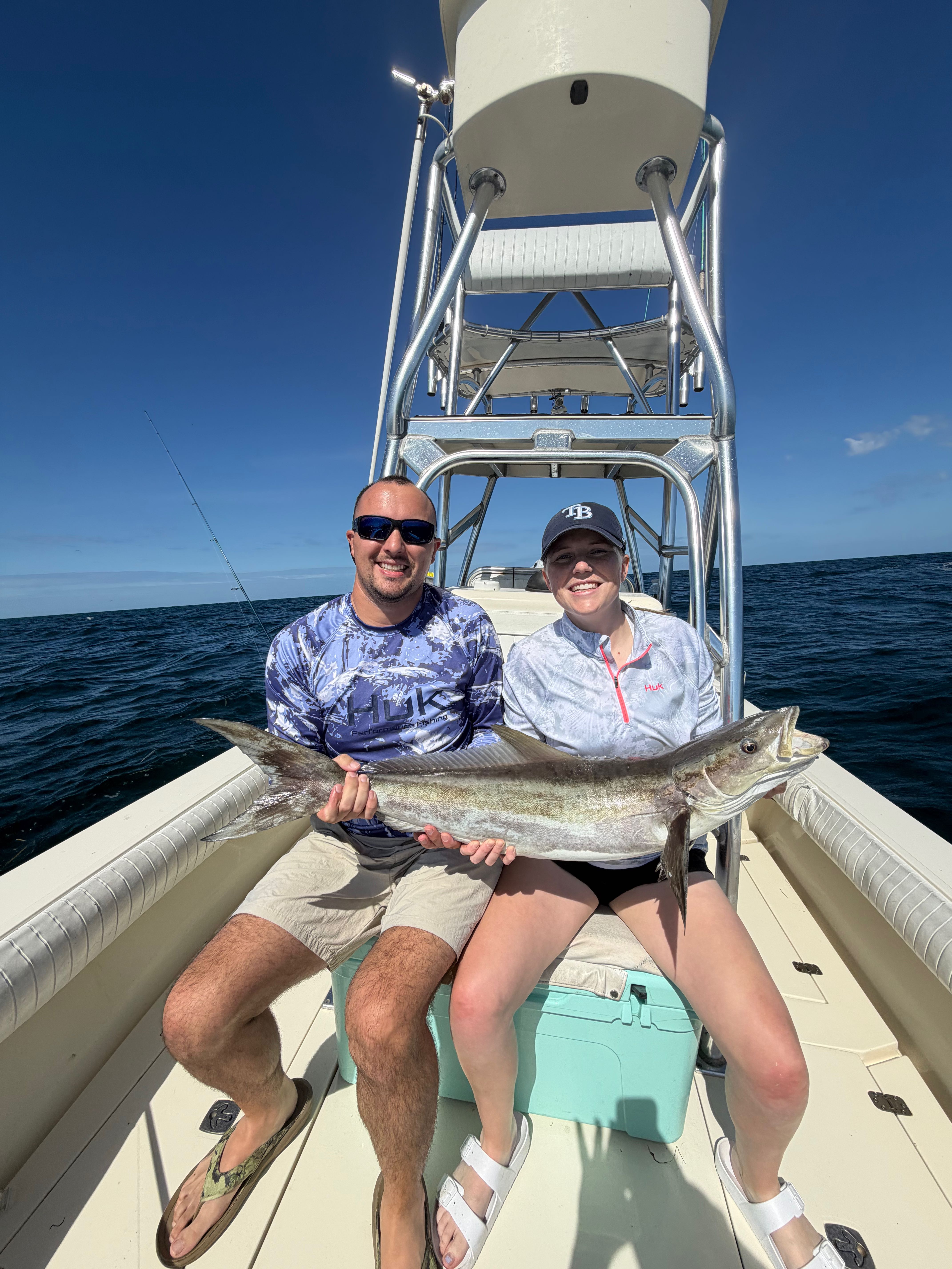 Big cobia off Clearwater beach!