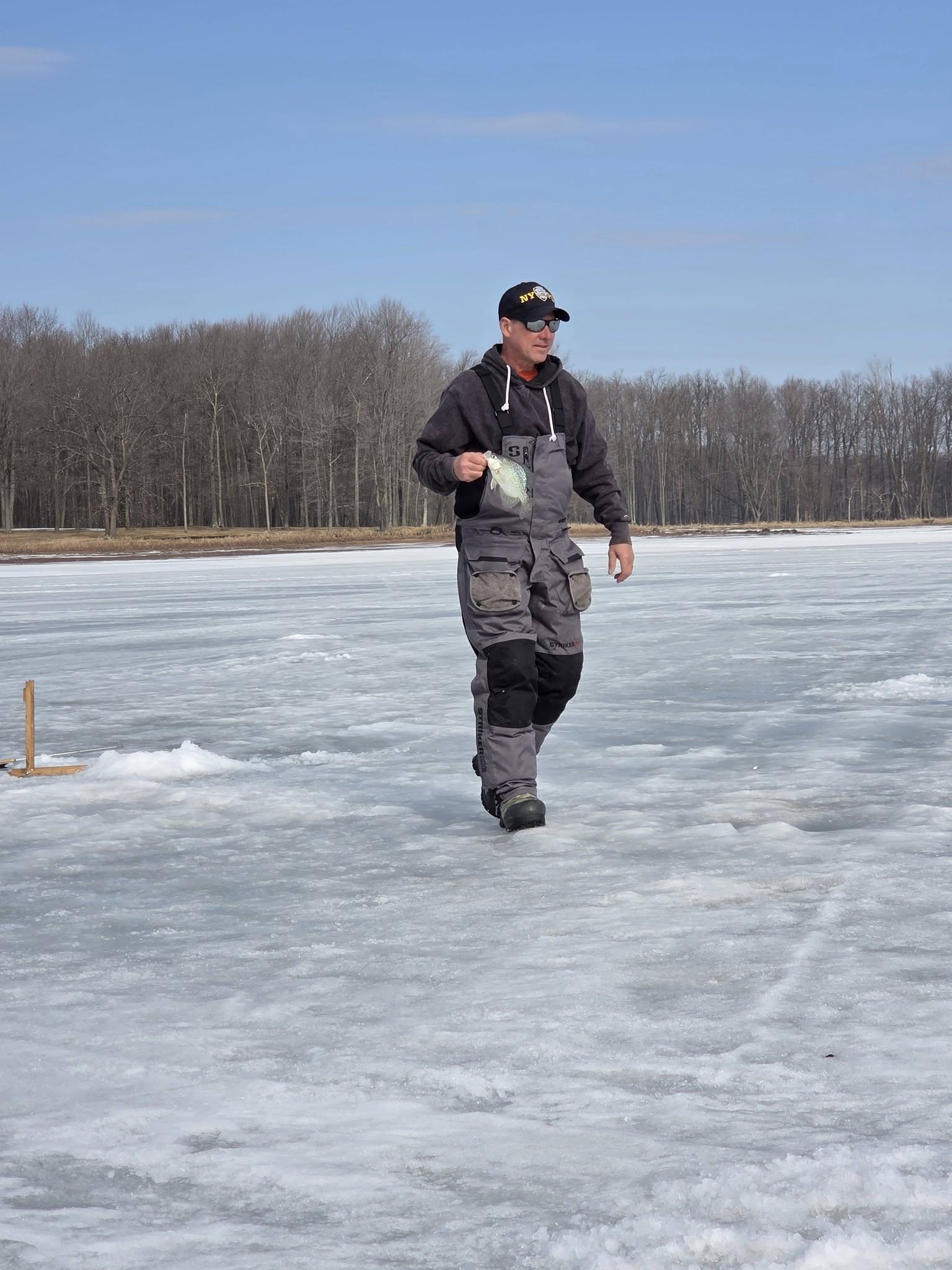 Frozen lakes, hot bites—ice fishing in Mosinee, Wisconsin