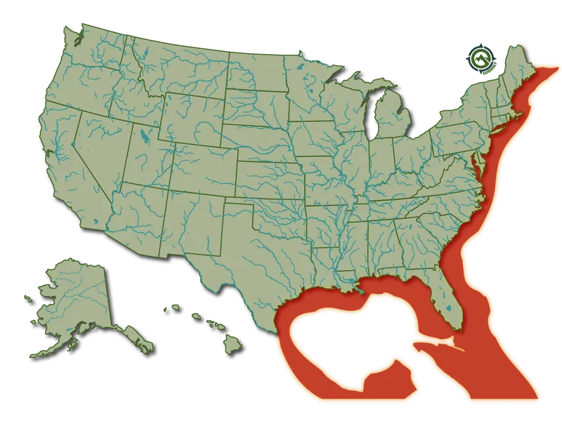 Red Snapper Habitat Region Heatmap