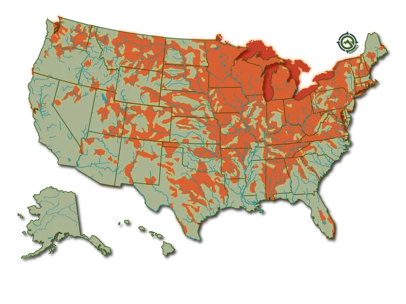 Walleye Habitat and Distribution