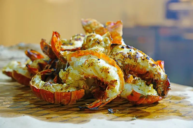 Grilled Spiny Lobster