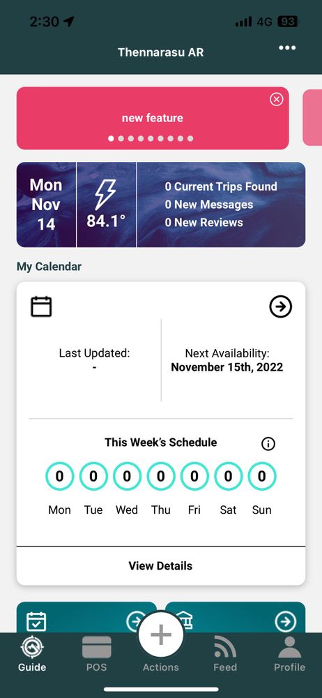 Testing ios fishing reports 
