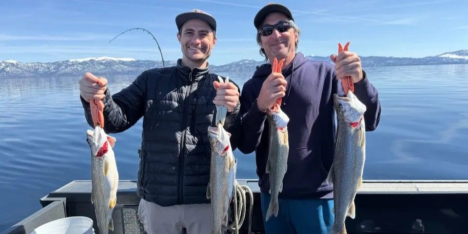 Beginner Lake Fishing at Pyramid Lake, Nevada