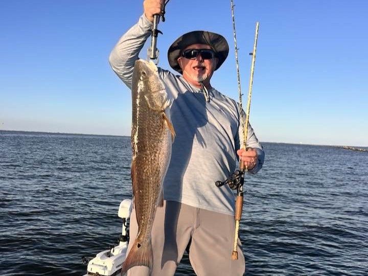 Venice Louisiana Redfish Fishing Reel Rusty