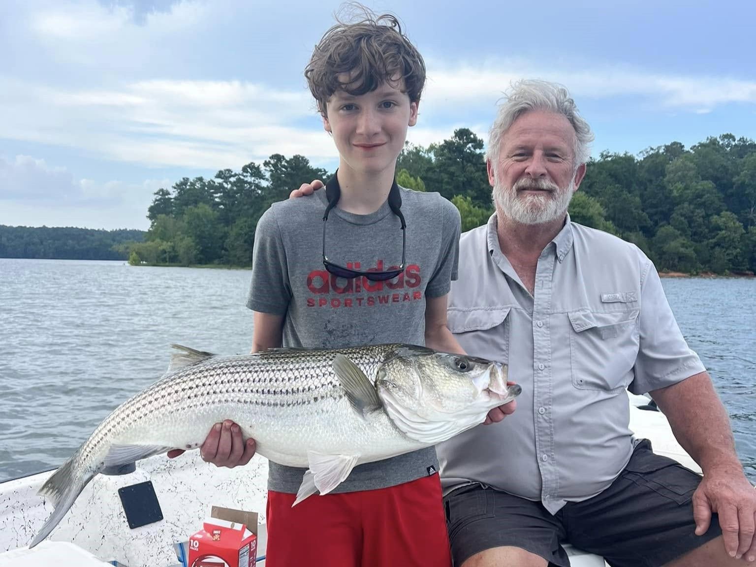 Striped Bass Fishing Elberton GA Jodys Guide
