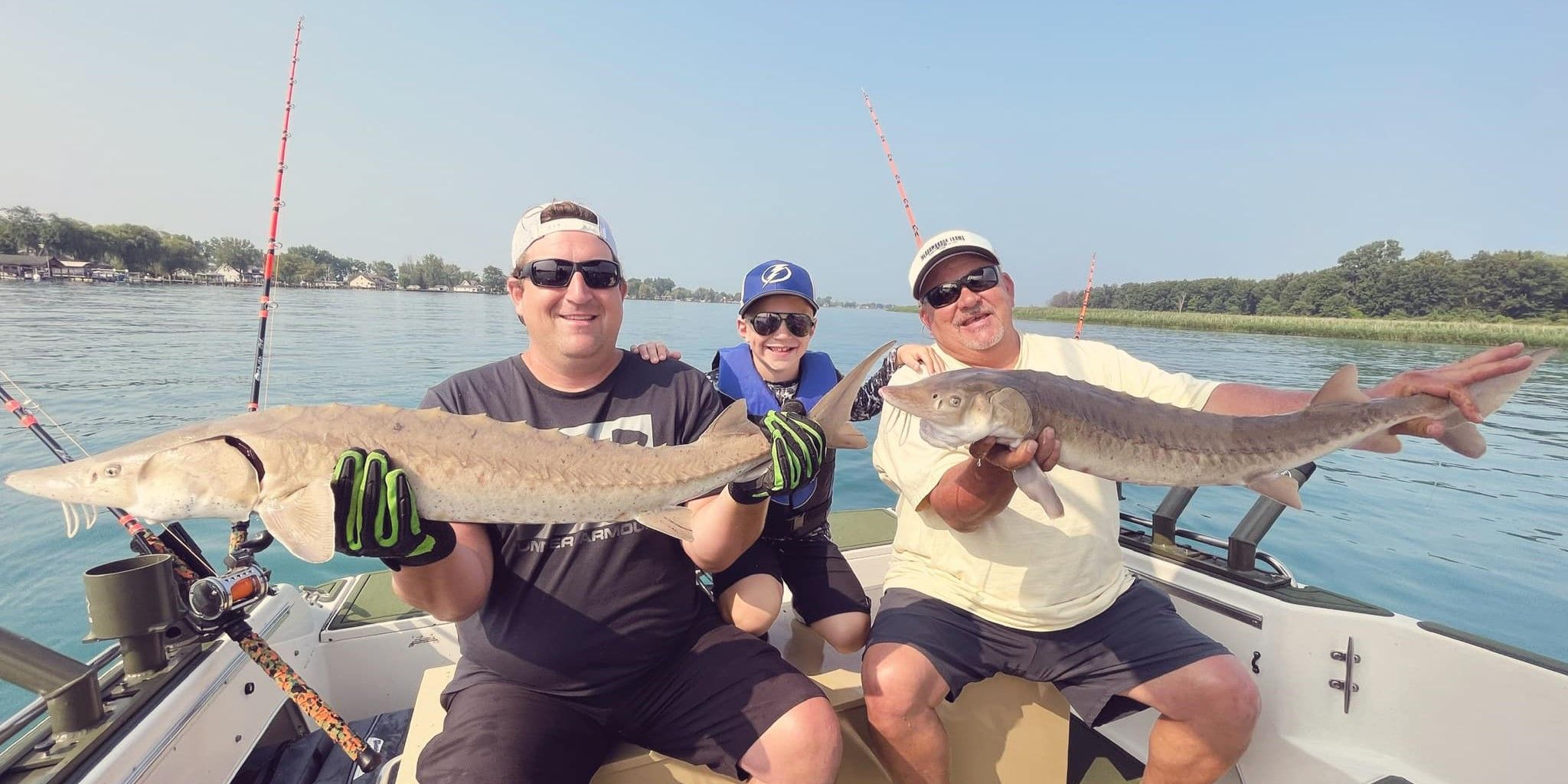 Epic St Clair River Sturgeon Fishing | Rocket's