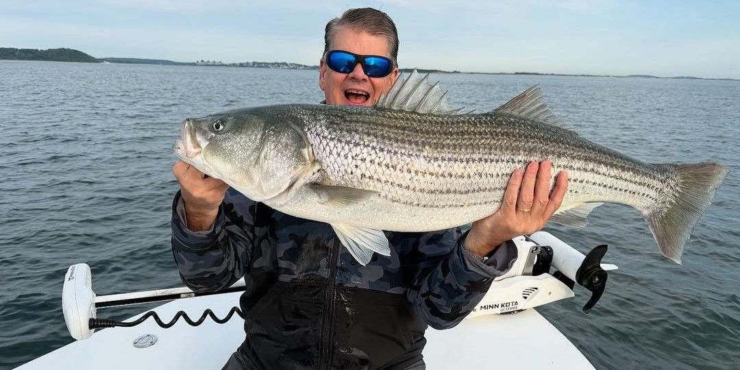 Premium Ipswich Bay Inshore Charter | Striped Bass