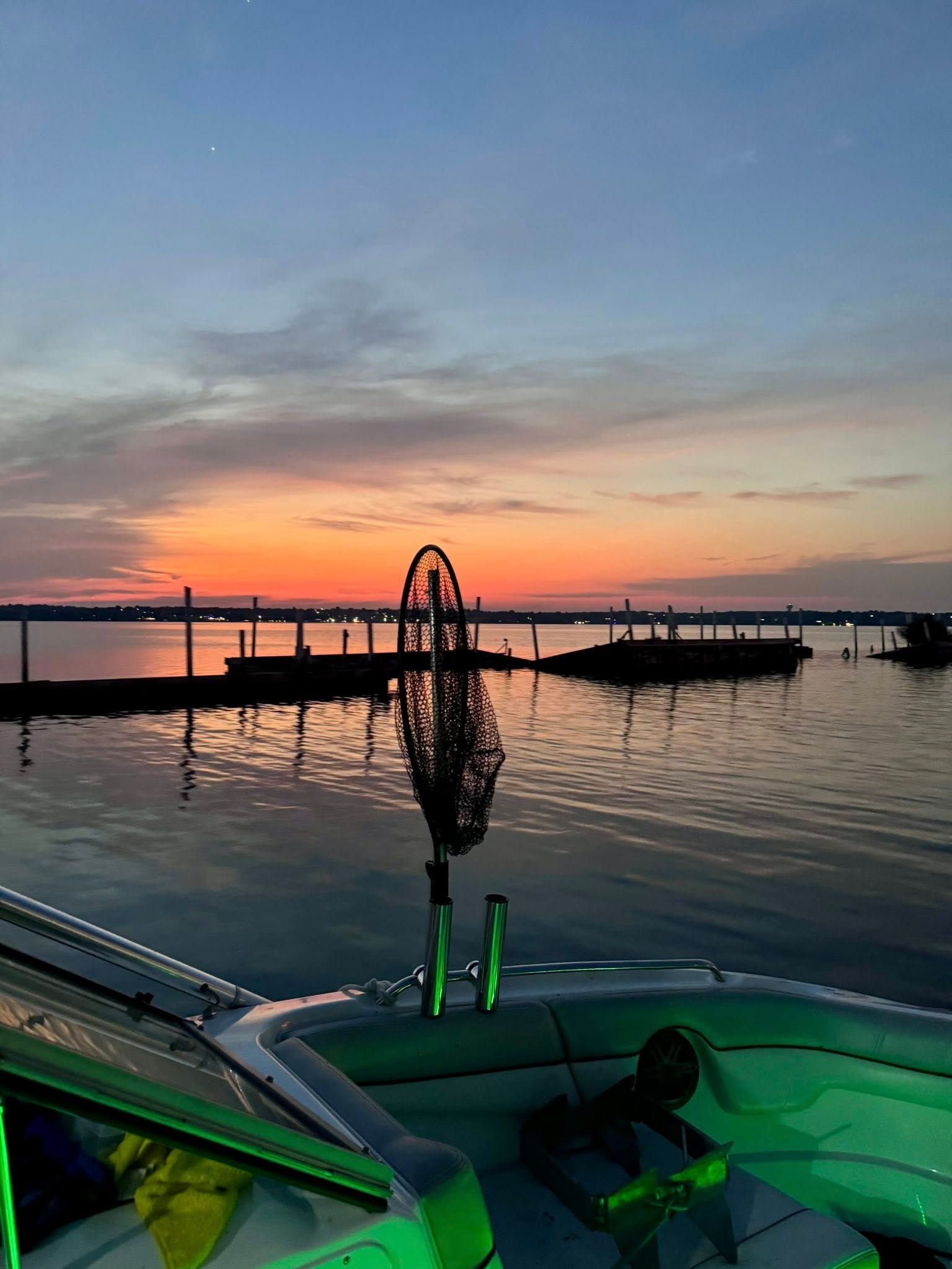 Sunset Fishing Charter Lake Ray Hubbard Wild One