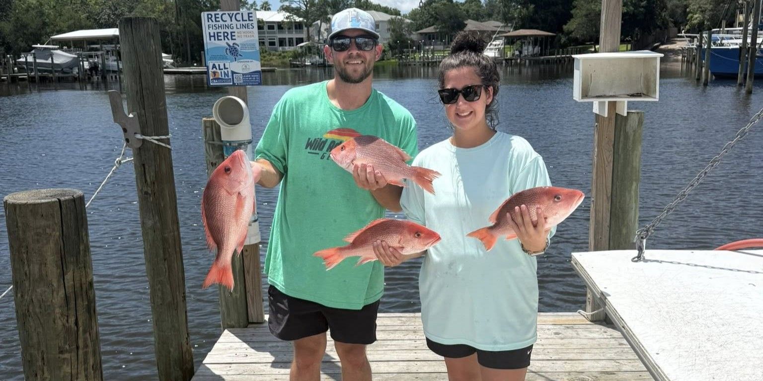 Expert-Led Beginner Snapper Trip in Destin