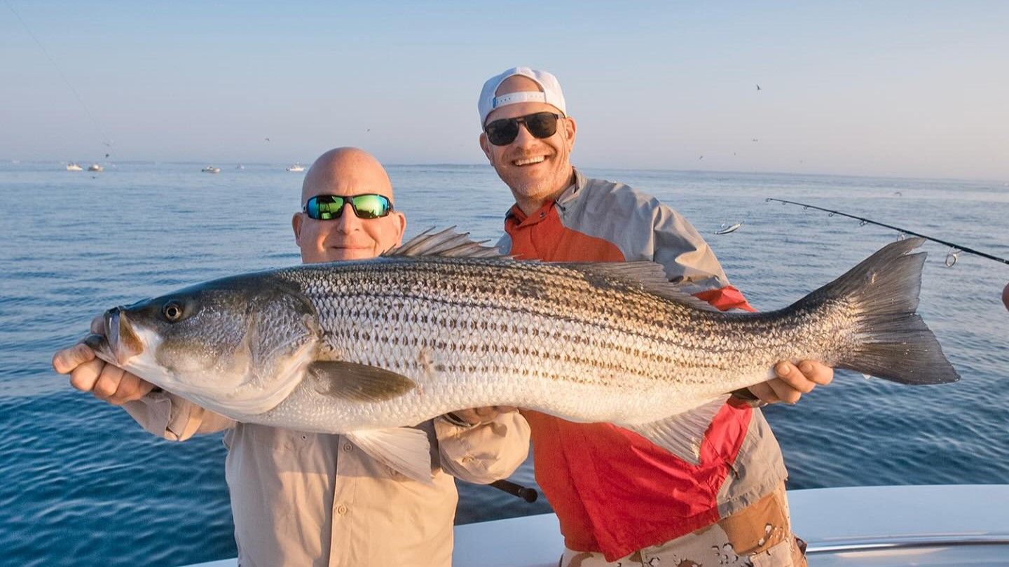 World-Class Boston Striped Bass Charter Fishing