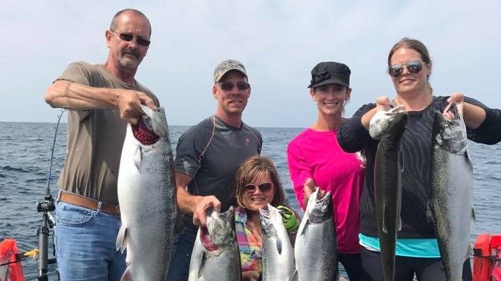 Expert-Guided Lake Michigan Salmon Fishing Trip