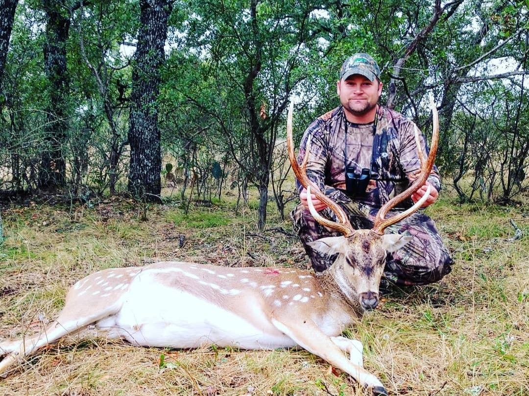 Trophy Axis Buck Hunt on Texas Private Ranch