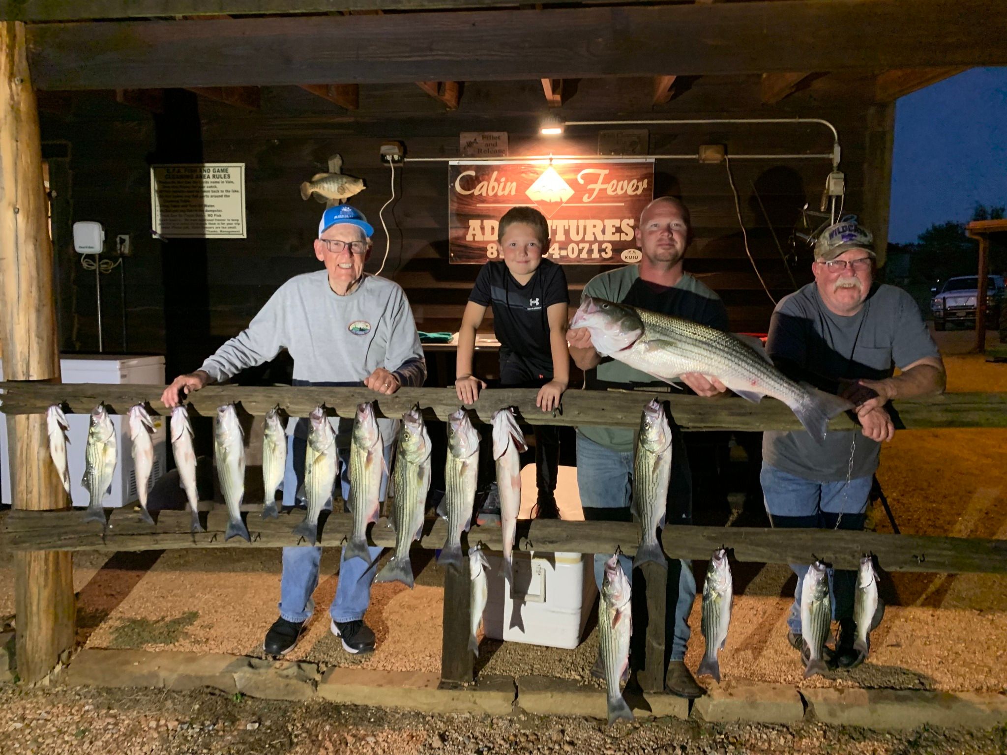 Summer Evening Striped Bass with Louie's Lures