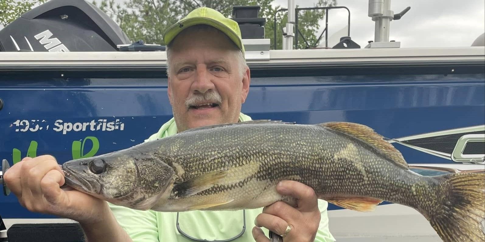 Skilled Angler's Walleye Paradise on Lake Erie