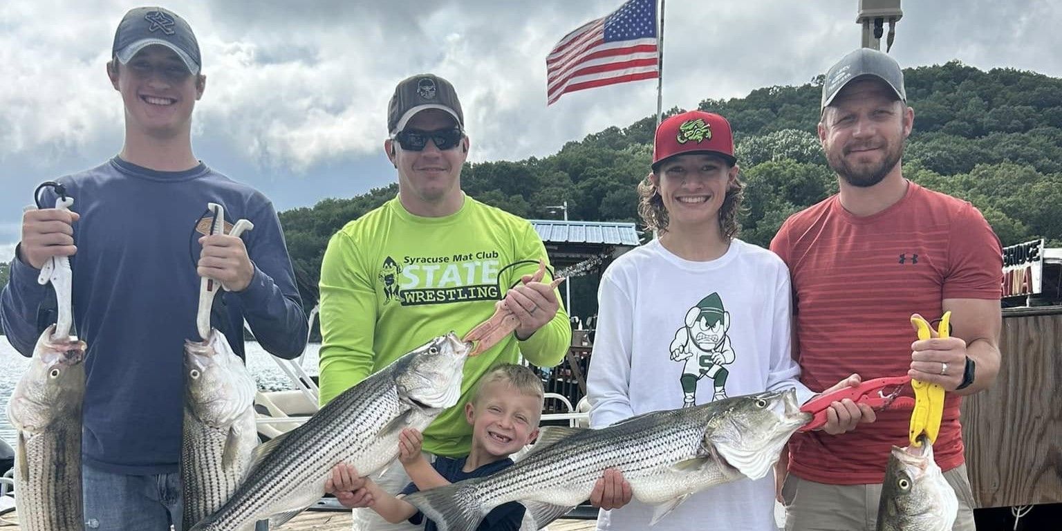 Family-Friendly Striped Bass Adventure on Beaver Lake
