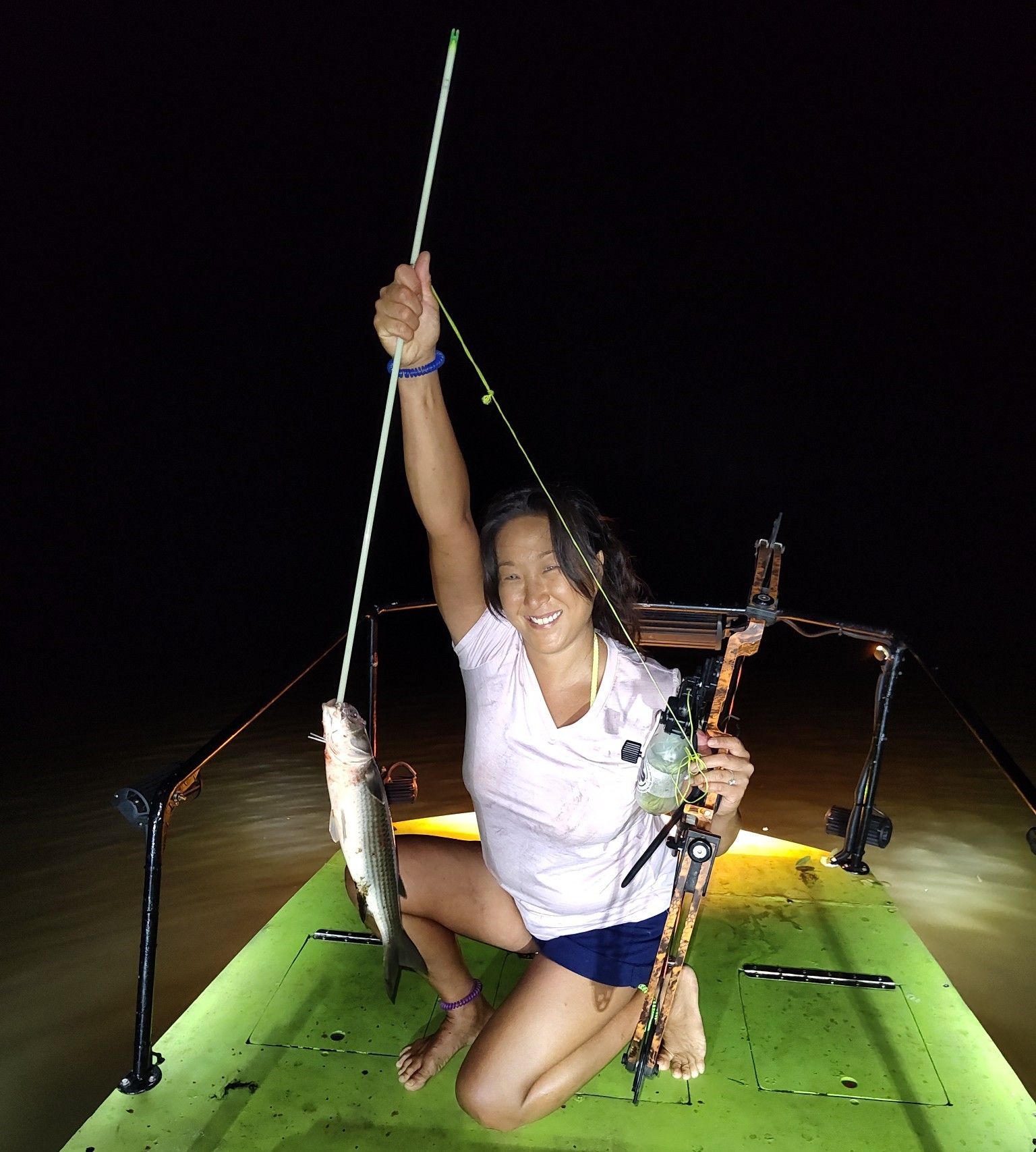 Beginner Bowfishing in Crystal River | S&K Charters