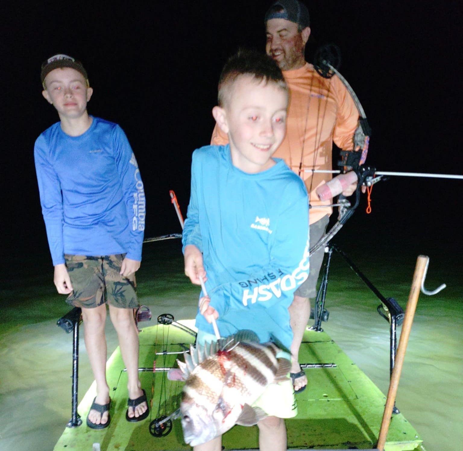 Kid-Friendly Bowfishing in Crystal River