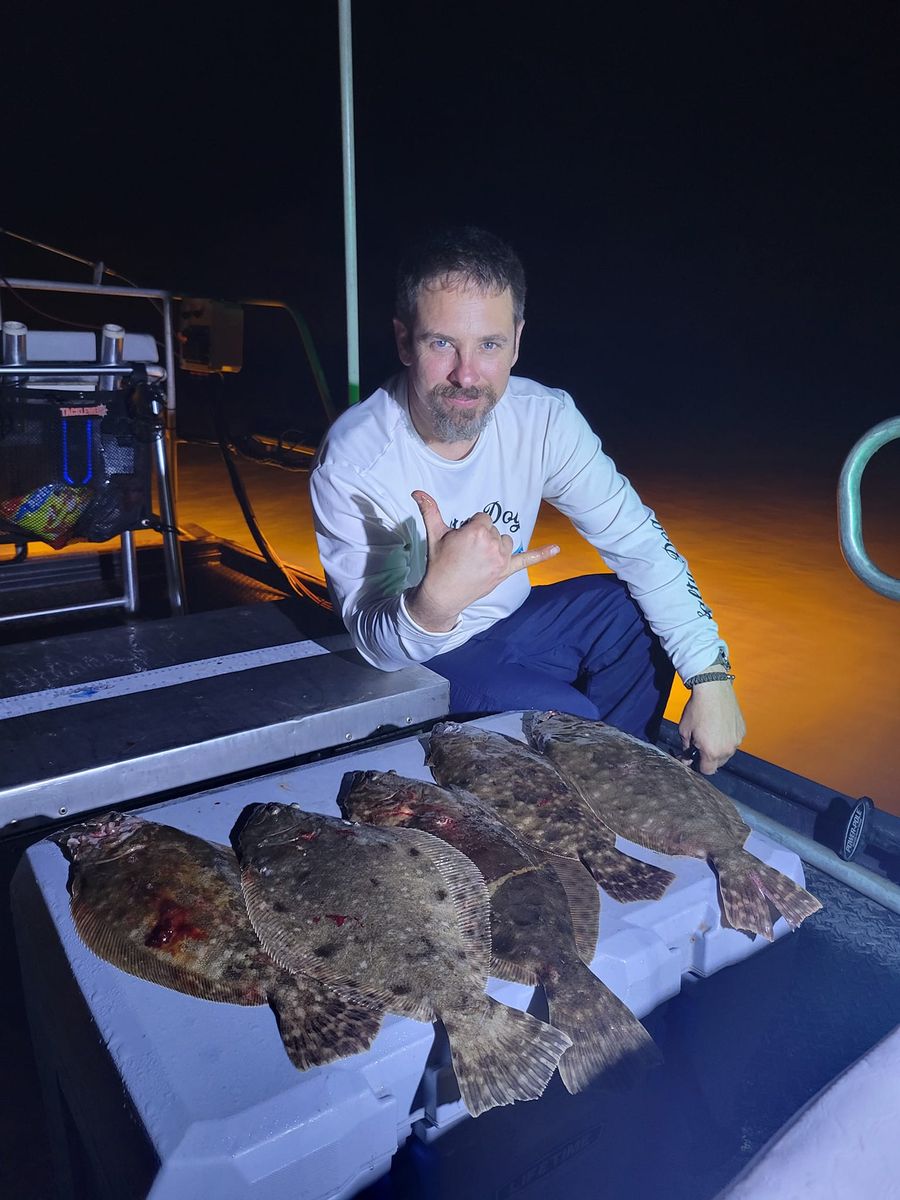 Flounder Gigging In Texas 