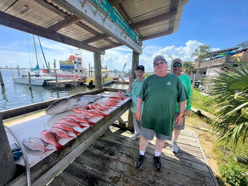 Pensacola Beach fishing catch 40
