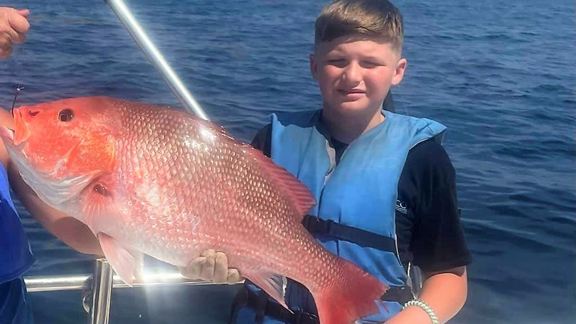 Fort Morgan Offshore Reef Fishing for Snapper & Triggerfish
