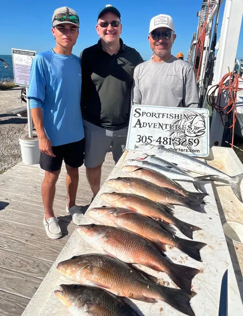 Marathon FL Full Day Wreck Fishing Charter Johnny Maddox