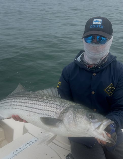Cape Cod Full Day Inshore Fishing Charter 25' Boat