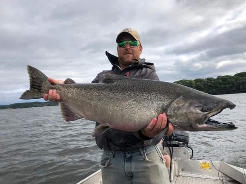 Michigan's Best Coho Salmon River Fishing | 8-Hour Trip