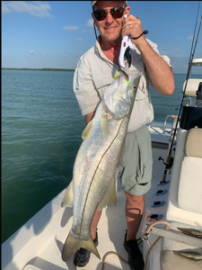 Angler with a 25-inch fish in Chokoloskee, Florida