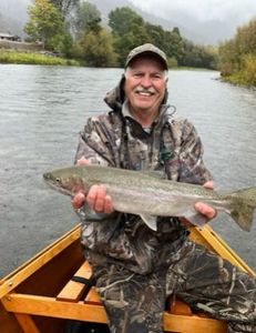 Angler fishing in Anderson waters