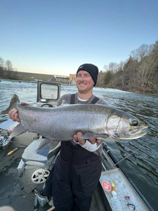 Coho Salmon fishing in Frankfort