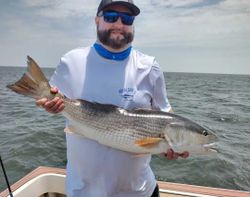 Catching the big Redfish in Wanchese