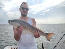 Wanchese waters: teeming with Redfish