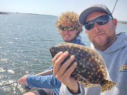 2 people fishing in NC