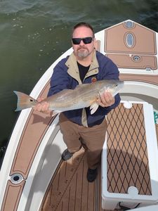 Redfish caught fishing in NC