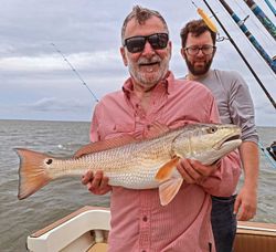 Redfish, 22 inches, caught while fishing in NC