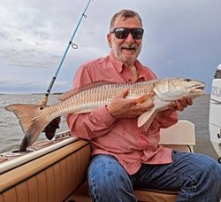 Redfish, 28 inches, caught while fishing in Wanchese