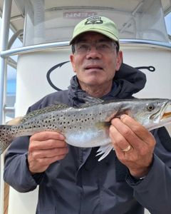 Spotted Weakfish, 17 inch fish caught in NC
