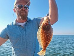 Summer Flounder caught during fishing tours in Wanchese