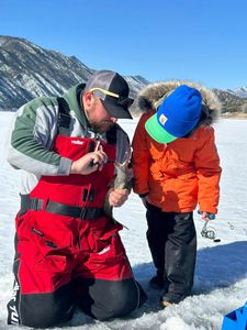 Fishing adventure in Rifle, Colorado