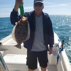 Lone angler fishing in Placida