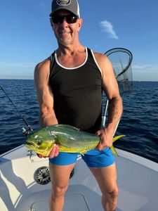 Angler fishing at Jensen Beach
