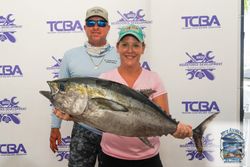 Blackfin tuna caught while fishing in FL
