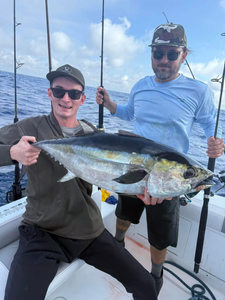 Blackfin tuna fish caught in FL during fishing trip