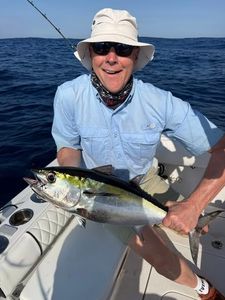 Blackfin tuna caught while fishing in Jensen Beach FL