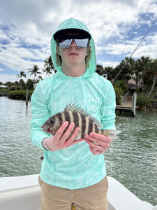 Caught a big one on the open waters!