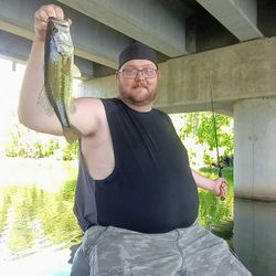 One angler fishing in Missouri
