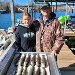 7 rainbow trout and northern snakehead fish caught in Branson during fishing trip