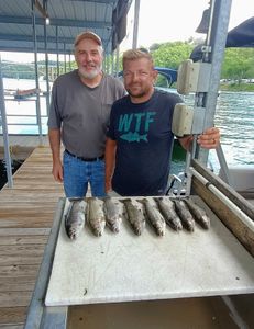 3 big fish caught while fishing in Missouri