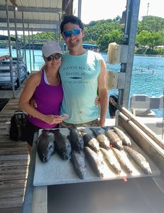 Two anglers fishing in Missouri