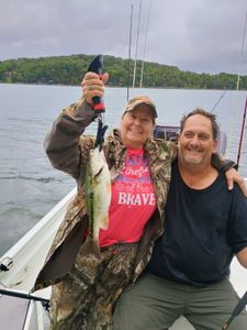 Anglers enjoying fishing trip in Branson